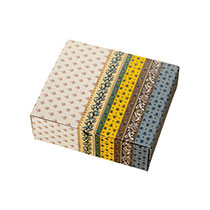 ヴィンテージファブリックボックス／オリビア-S［FSC認証］（S）