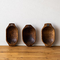 ヴィンテージ・ウッドトレイ（S）（S）