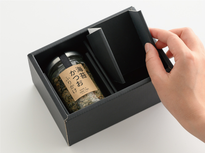 瓶の商品に仕切り付き箱ギフトボックス/缶ビール/お酒/ジャム/雑貨